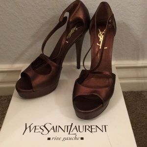 YSL COPPER HEELS!!!